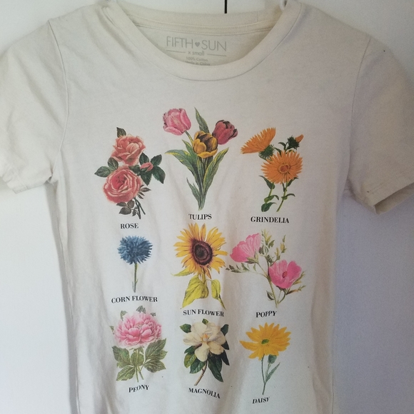 Flower Tee - Picture 1 of 3